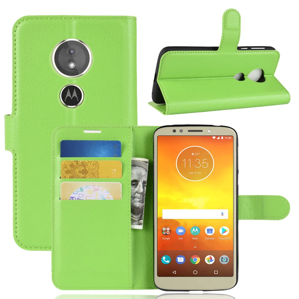 YINGHUI для Motorola Moto E5 G6 Play 5 2 &quotЧехол кожаный флип-чехол телефона кошелек