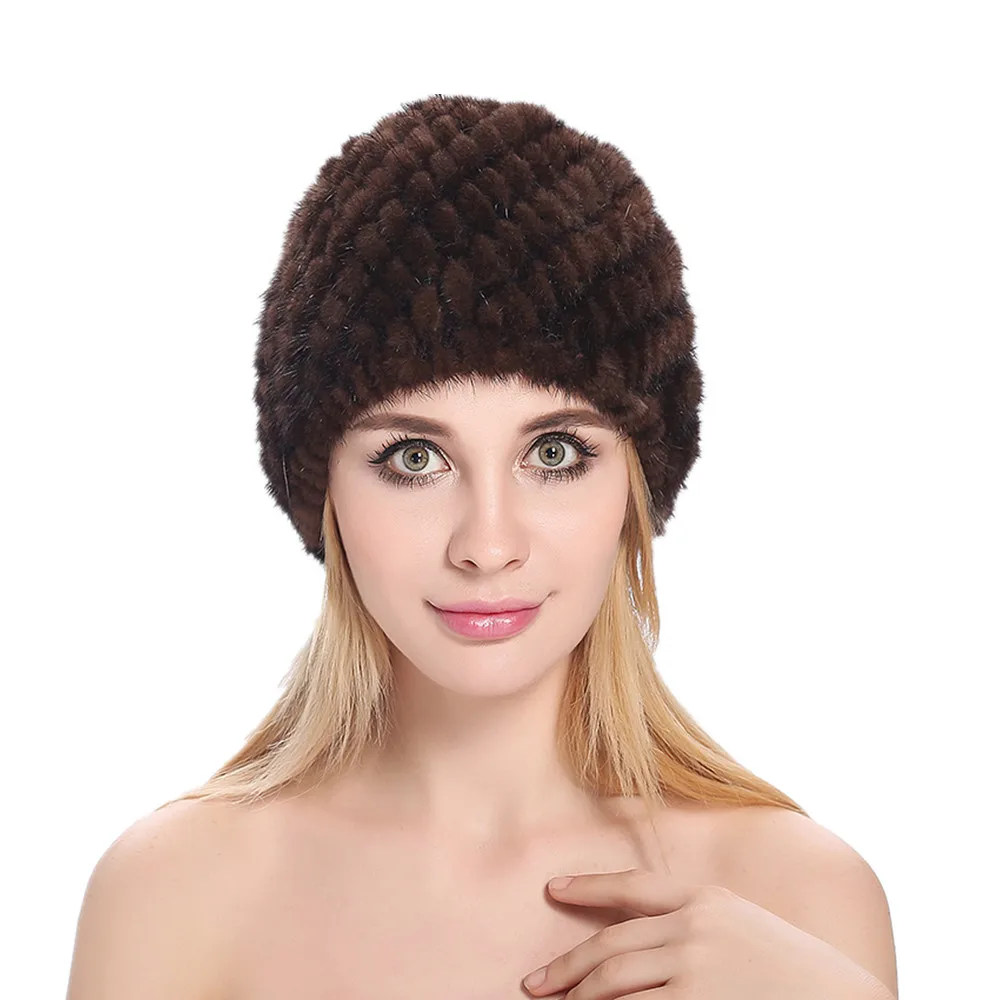 ZY84007 2016 женская зимняя Русская Шапка из натурального меха норки Новая Модная