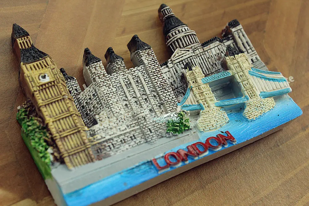 Сувенир для туристического путешествия магнитный 3d-холодильник из смолы | Дом и