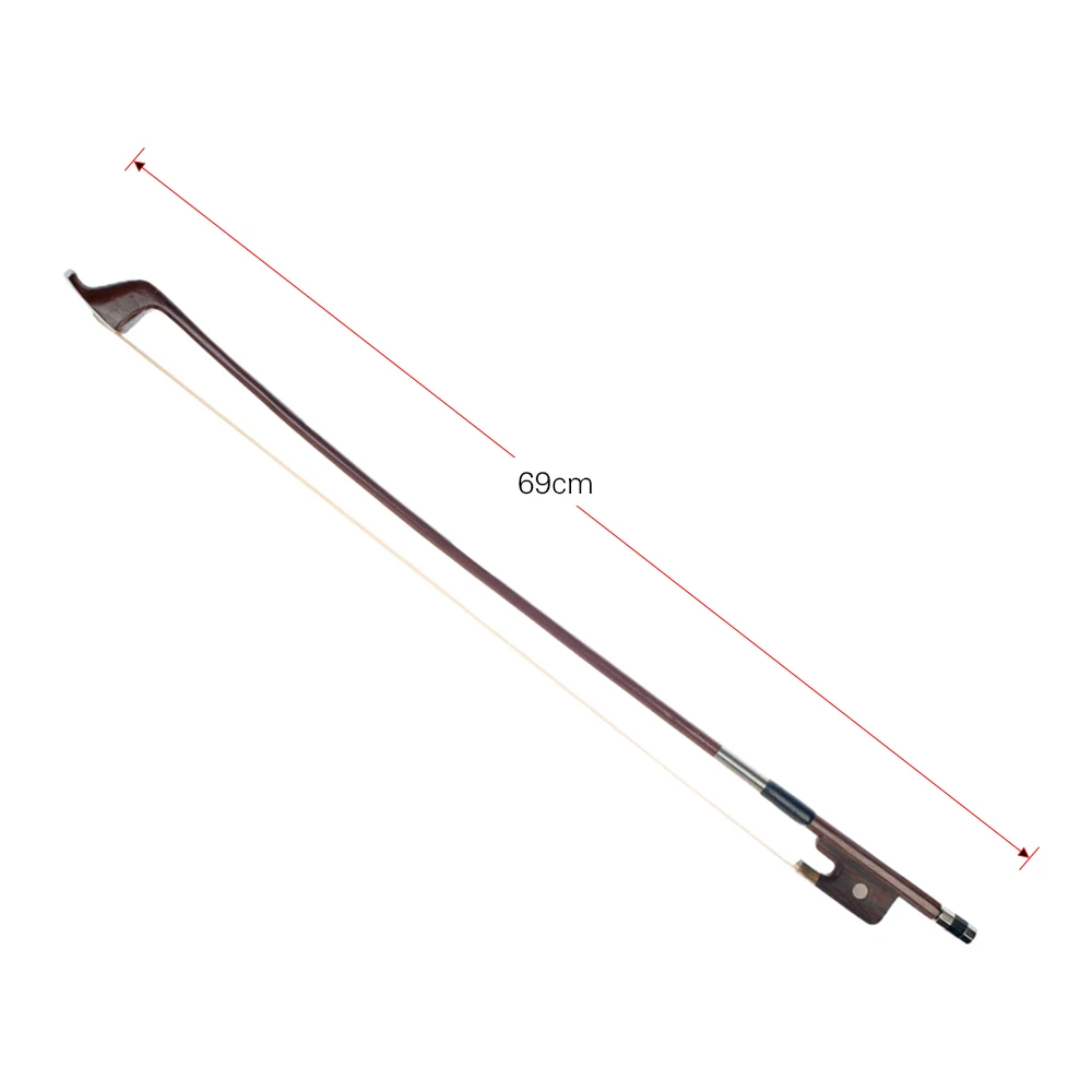 

French Style Bows for Size 4/4 Double Bass Brazilwood Bow Horsehair Bow Hair Great Balance Point Orchestral Strings Accessories