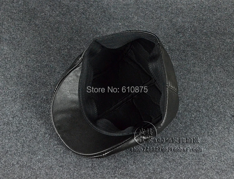 Шапка из натуральной овечьей кожи для мужчин и женщин теплая зимняя шапка |