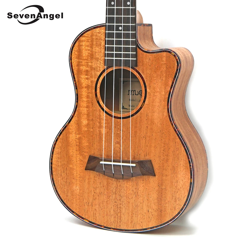 23/26 дюймов Ukulele Гавайская 4 струны Мини Путешествия гитара; Музыкальные инструменты Электрический звукосниматель для укулеле эквалайзер Celluloid вязка