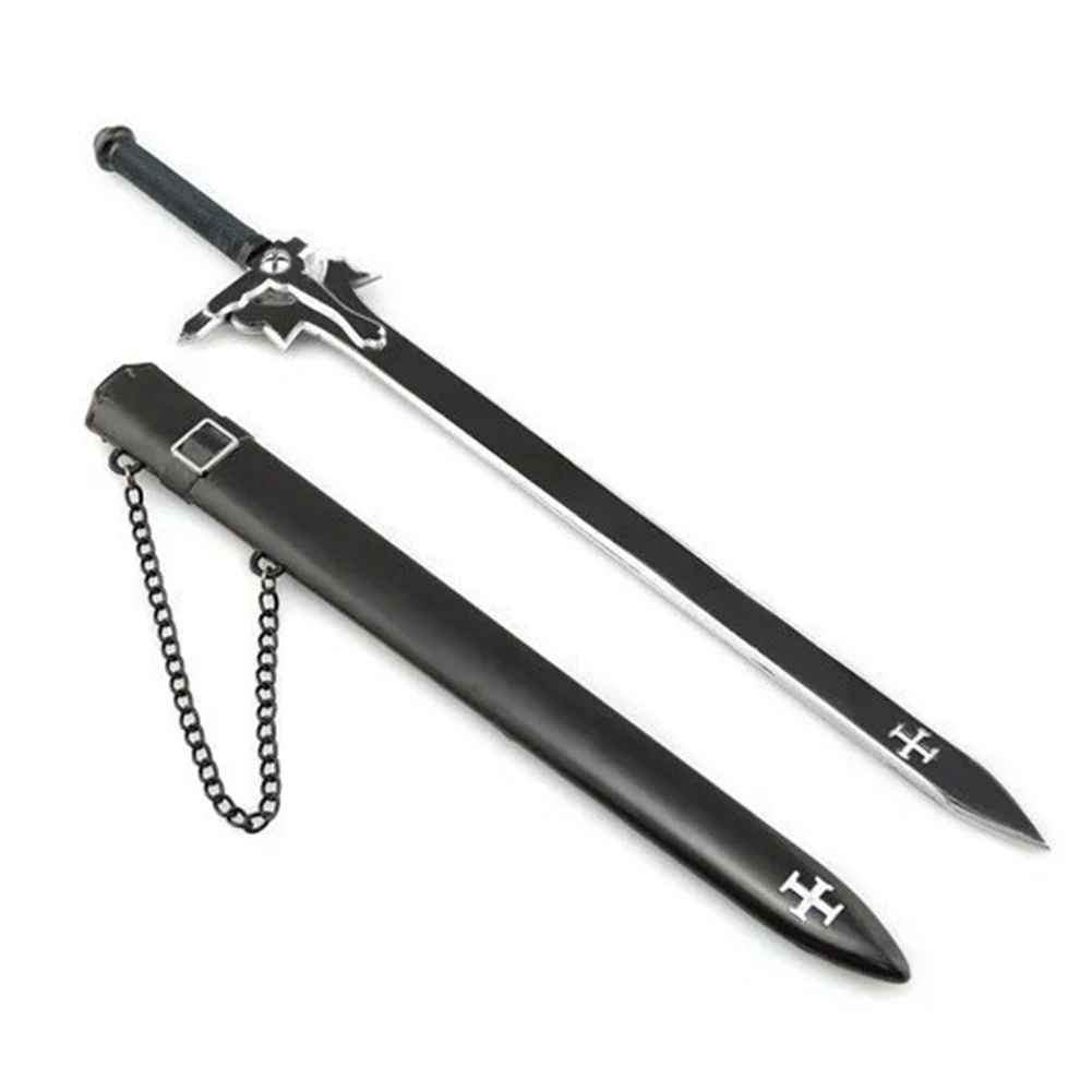 

ELBCOS One Piece Law Gintama Sword Art Online Fate Zero Bleach Ichigo 30cm Sword with scabbard Model Toy Desktop Decoration