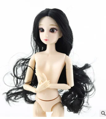 F Мини BJD куклы 3D синий фиолетовый глаза с 20 подвижных суставов Мода DIY куклы 22 стиля для девочки подарок - Цвет: F