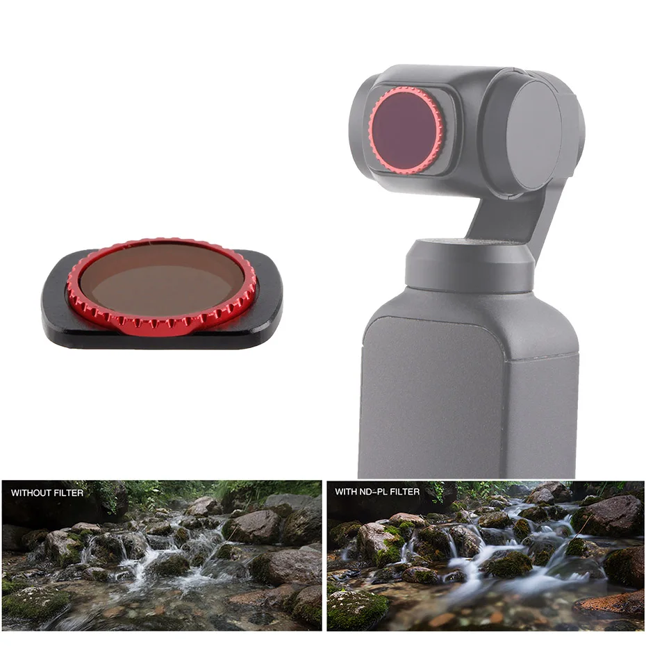 

Filter CPL Polarizing With Neutral Density ND16-PL Filters Angles Adjustable For DJI Osmo Pocket 2 Macro Lens Accessories