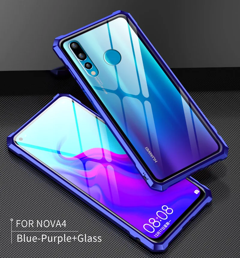 Алюминиевый металлический бампер чехол для телефона для huawei P30 Pro mate 20X P20 Lite Note 10 NOVA 4 3 Honor 9X20 V20 8X Max противоударный чехол