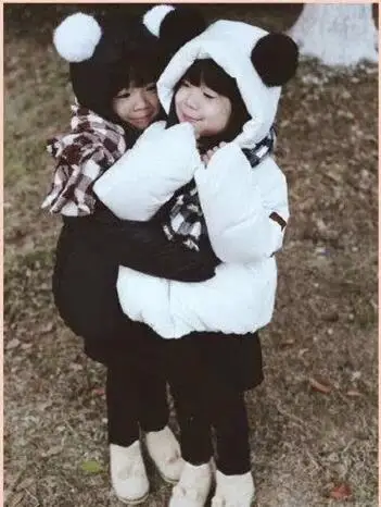 Детская одежда Новинка 2017 года зимняя хлопковая куртка с капюшоном и рисунком