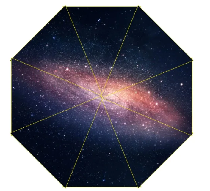 Новый подарок галактика Космическая туманность облако на заказ складной зонтик