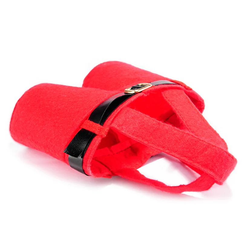 Модный дизайн рождественский подарок сумка для конфет винных бутылок