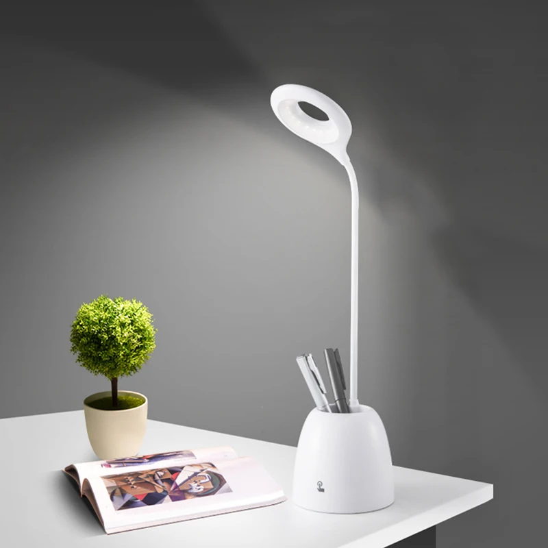 Регулируемая яркость 3 Вт светодиодный сенсорный датчик для настольной лампы с