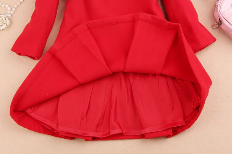 Коллекция 2019 года осенне-зимнее платье для девочек Одежда детей Детские платья