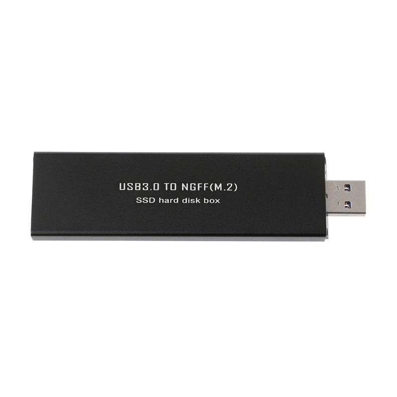 Черный переносной корпус для SSD SATA 2280 M.2 SATA|Компьютерные кабели и разъемы| |