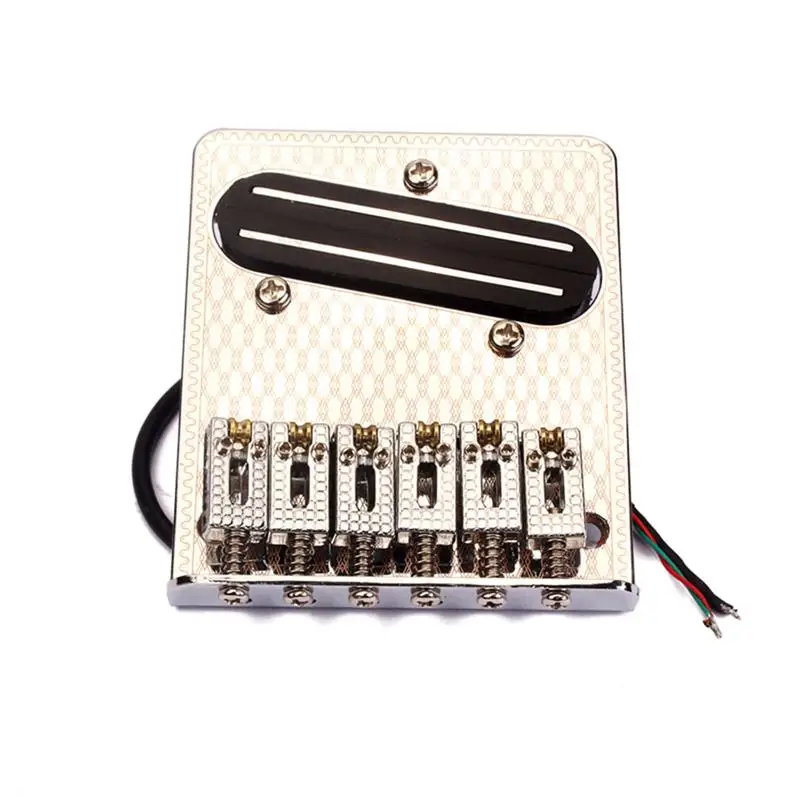 Цветочный узор флейт Стиль гитары мост/ролик седло с хамбакером Пикап для гитара