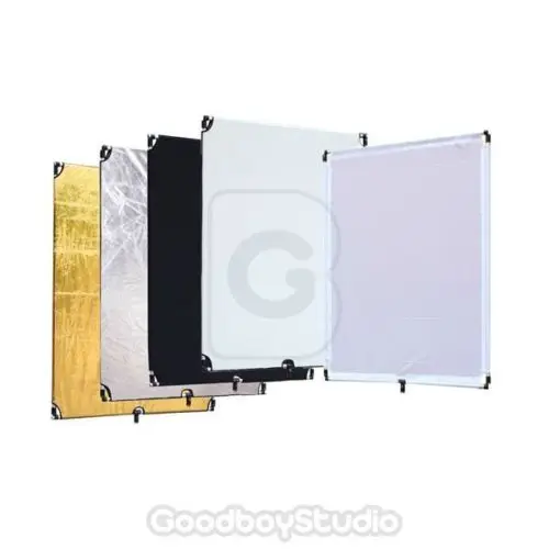 Профессиональная студийная панель с флагом 5 в 1 40 &quotx 48&quot 100x120 см отражатель