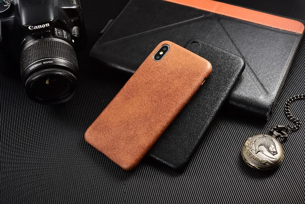 Задняя защитная крышка для iPhone X XS 11 Pro XS Max XR кожаный чехол для телефона для iPhone 6S 6 мягкий чехол для iPhone 7 8 Plus мобильный телефон оболочки