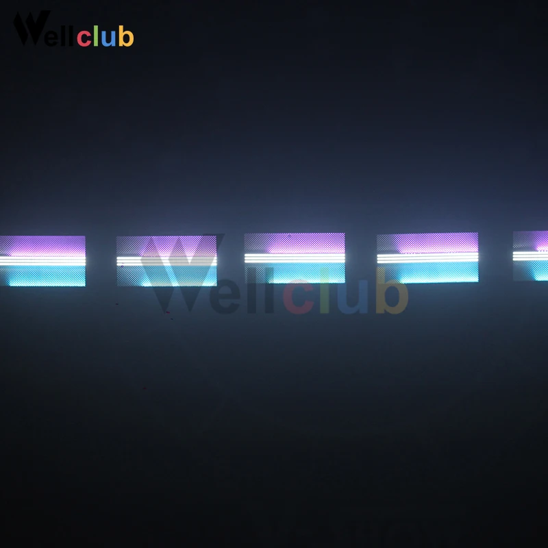 10PCS 2in1 RGB Strobe Light Dj Dmx Control For Disco And Bar Music Stage light Led Atomic Club KTV | Освещение