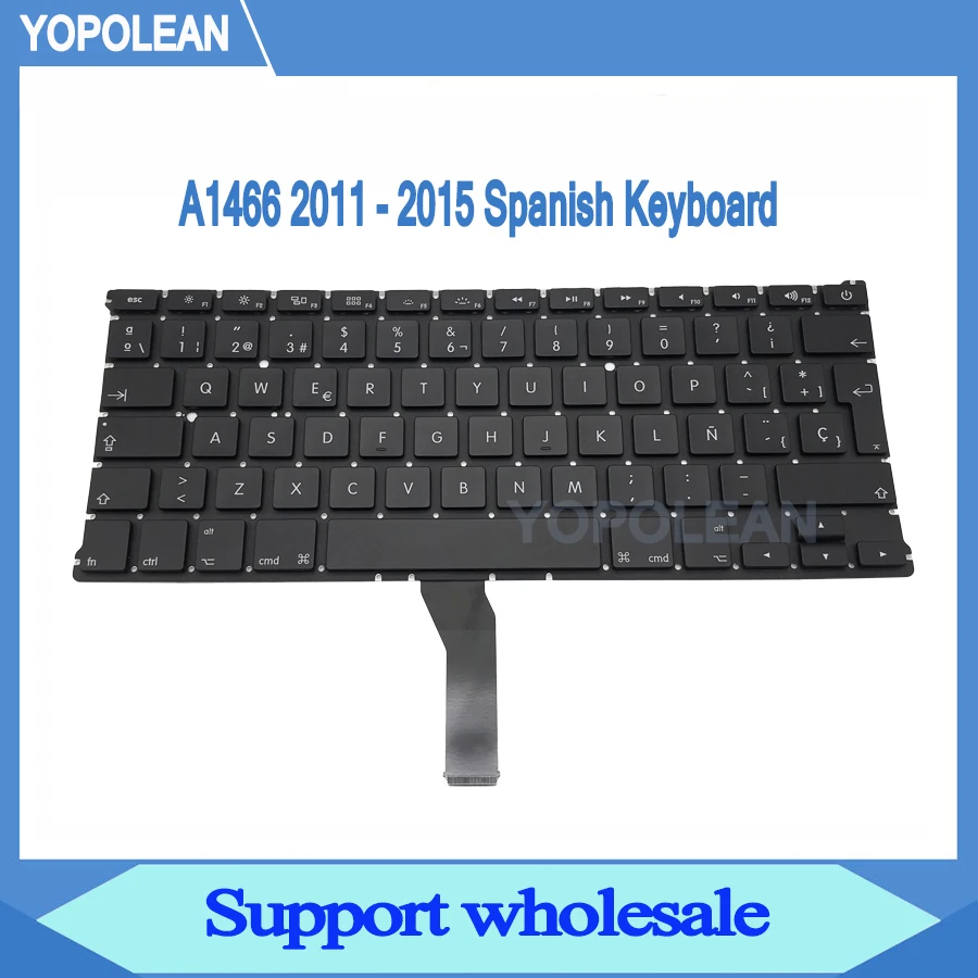 3 шт./лот Новинка A1466 испанская клавиатура для ноутбука Macbook Air 13 &quotA1369 2011 2012 2013 2014