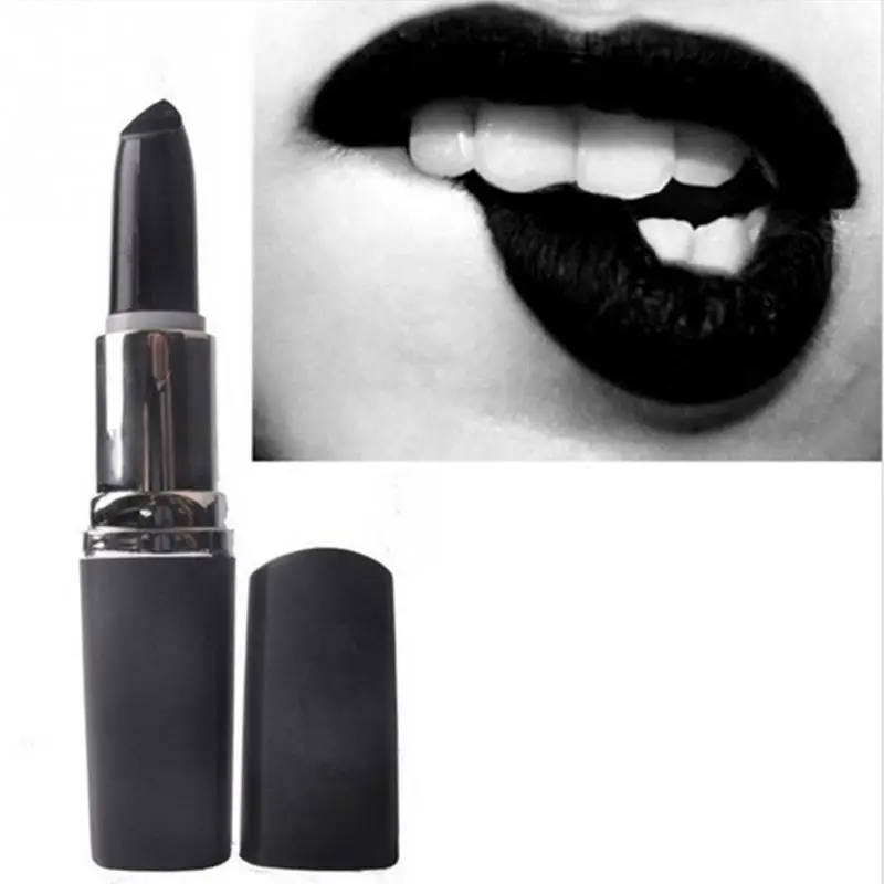 

NEW Waterproof maquillage lipstick miss rose Vampire Style Cosmetic Matte Lip Stick Long Lasting Make up matte black lipstick