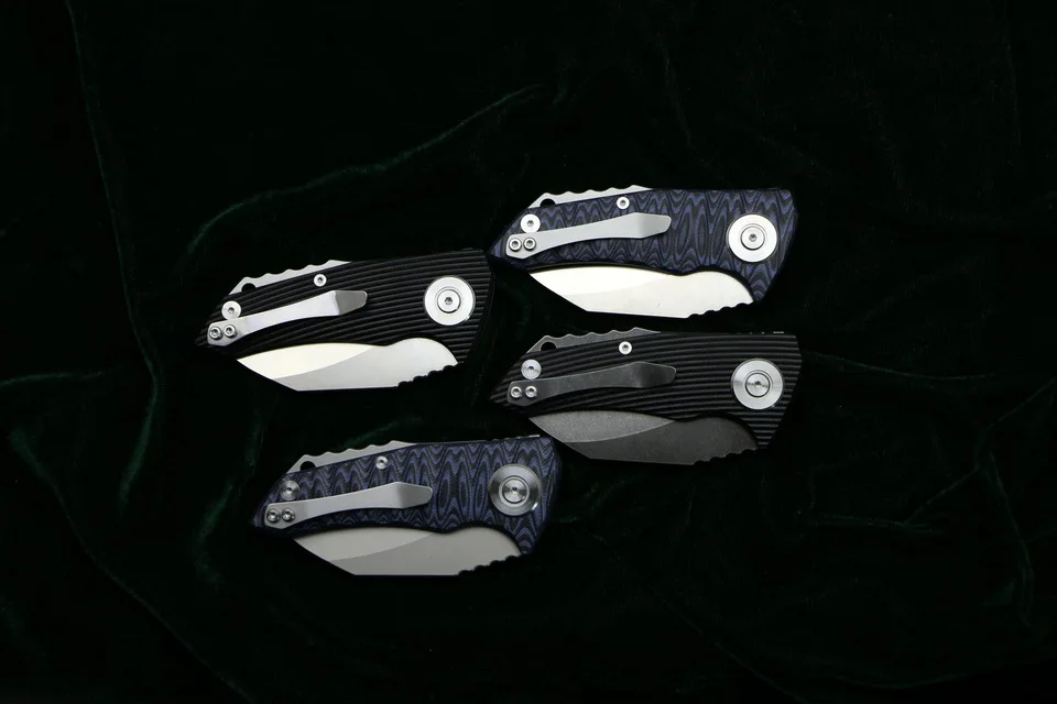 Складной нож с медвежьим когтем Мультитул D2 шарикоподшипником лезвие G10 +