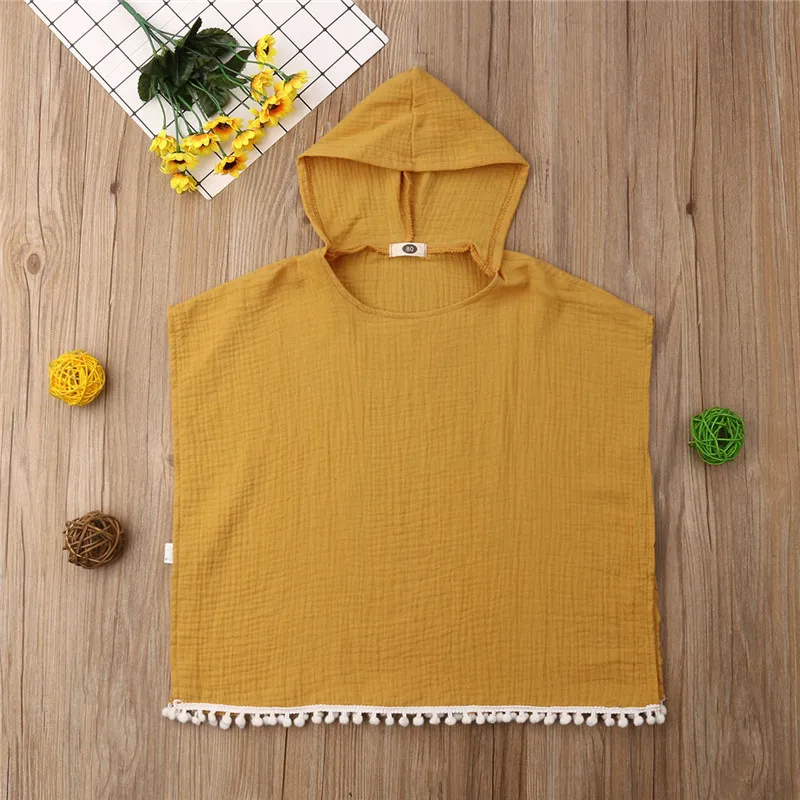 Детская однотонная ветровка с капюшоном на возраст 1-4 года | Мать и ребенок