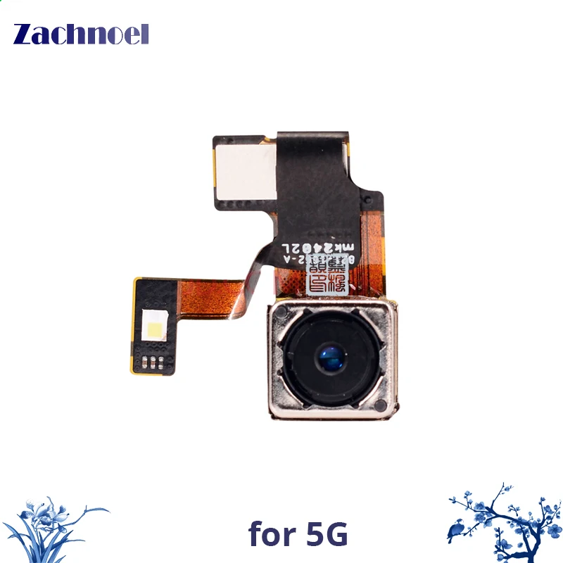 Tested Well High Quality Back Camera for iPhone 5 5G Big Rear with Flash Module Sensor Flex Cable Ribbon Tracking | Мобильные