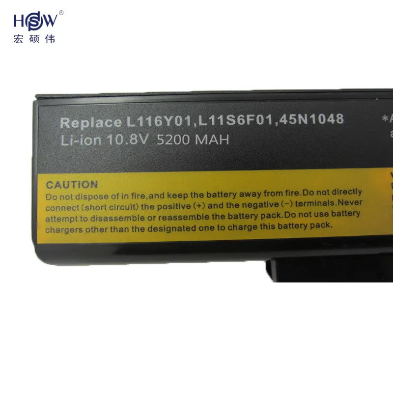HSW Аккумулятор для ноутбука Lenovo серии G480 G485 G585 G580 Y480 Y480N IY485 Y485N Y480P Y580 Y580N Y485P Z380 Z480