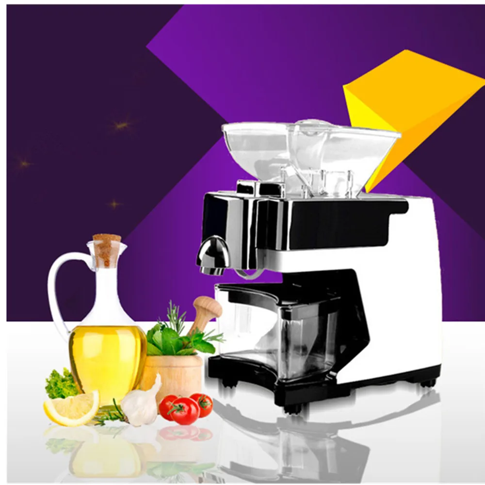 

Automatic cold hot oil expeller mini olive soybean oil press machine