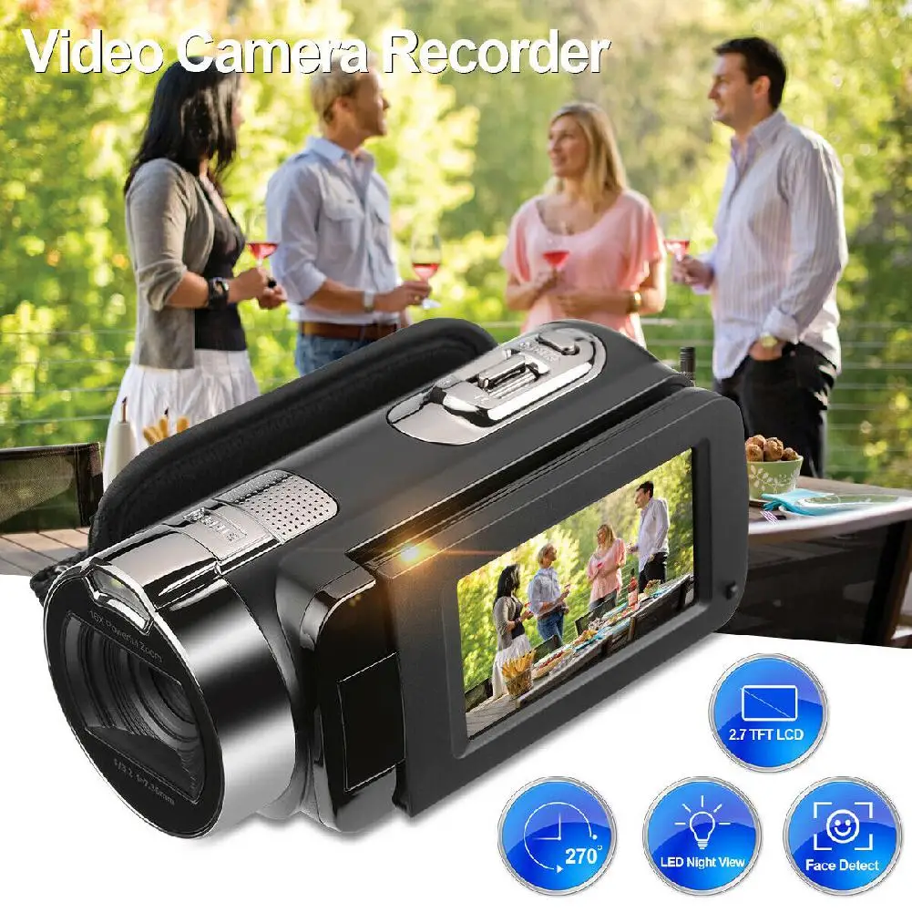 EastVita FHD 1080P 24MP 2," на тонкопленочных транзисторах на тонкоплёночных транзисторах ЖК-дисплей 16xzoom цифрового видео Регистраторы DV AV Камера видеокамера