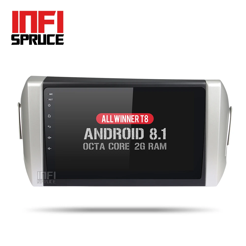 Автомобильный DVD плеер Infispruce Android 8 1 для toyota innova Восьмиядерный автомобильный с GPS