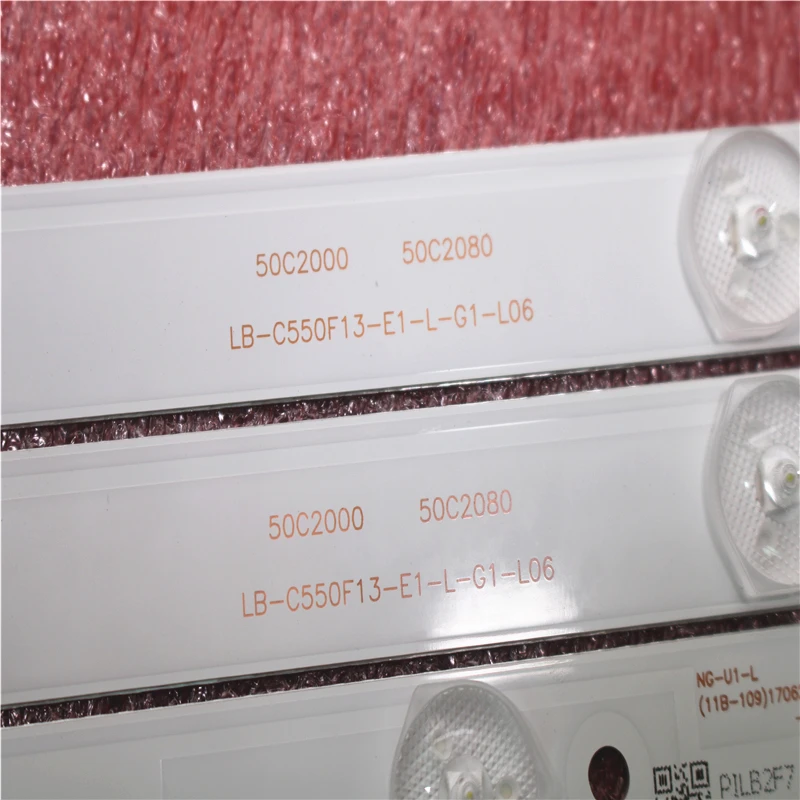 Для CHANG HONG LED55C2000I/LED55C2080i светодиодная подсветка SVJ550AB9_Rev01_R/L TYPE_6LED LB C550F13 E1 L G1