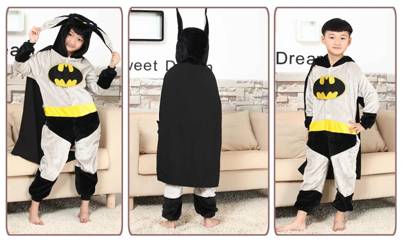 Новые пижамы для мальчиков и девочек Детские новые унисекс с рисунками животных