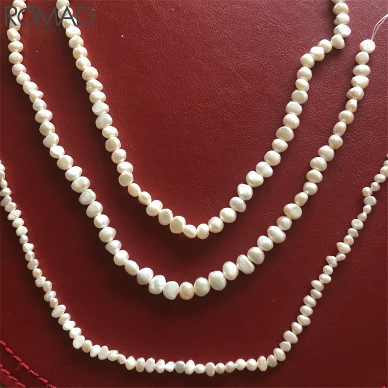 Бисер ROMAD из натурального жемчуга для изготовления ювелирных изделий бисер в