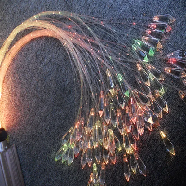 FY 1 волоконно оптический Хрустальный Светильник Люстра светильник концевые