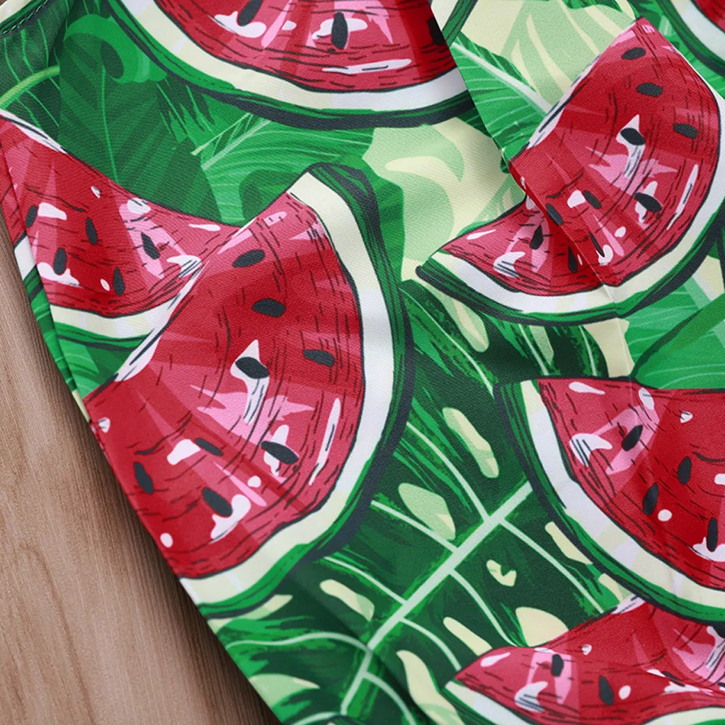 2019 летняя Милая одежда для маленьких девочек Детский комбинезон с