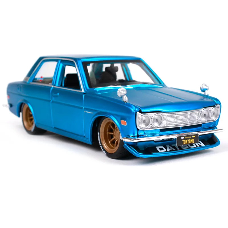 Maisto 1:24 модель автомобиля 510 DATSUN литье под давлением для Nissan открытое покрытие