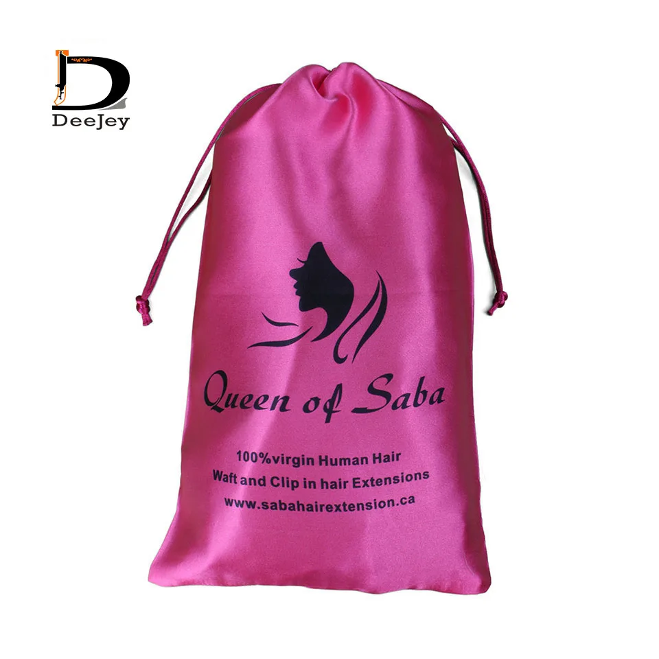 Новый дизайн атласные ткани рождественские подарочные сумки индивидуальная