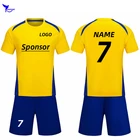 201920 настроить рубашка + шорты футбольные майки комплект для детей и взрослых Футбольная форма для мужчин и женщин Futsal дышащая Спортивная тренировочная одежда