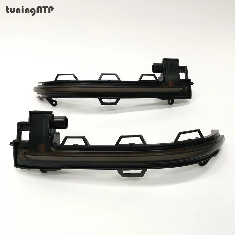 TuningATP дымчатые светодиодсветодиодный динамические последовательные зеркальные