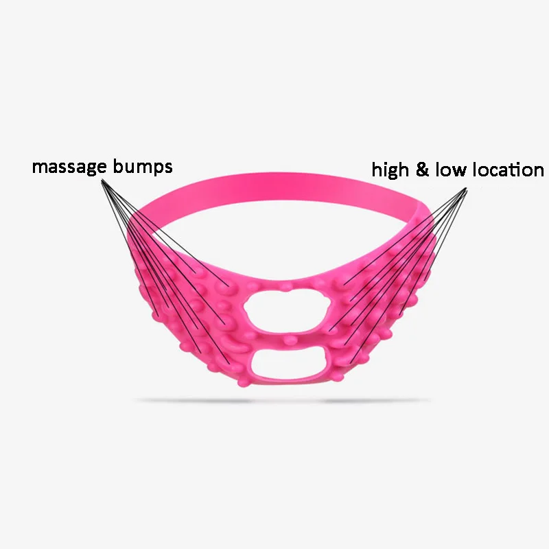 Двухсторонний бандаж для похудения лица двойного назначения правильный пояс