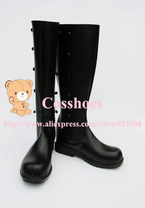 

Custom made Seven year Prussia Shoes from Axis Powers Hetalia Cosplay