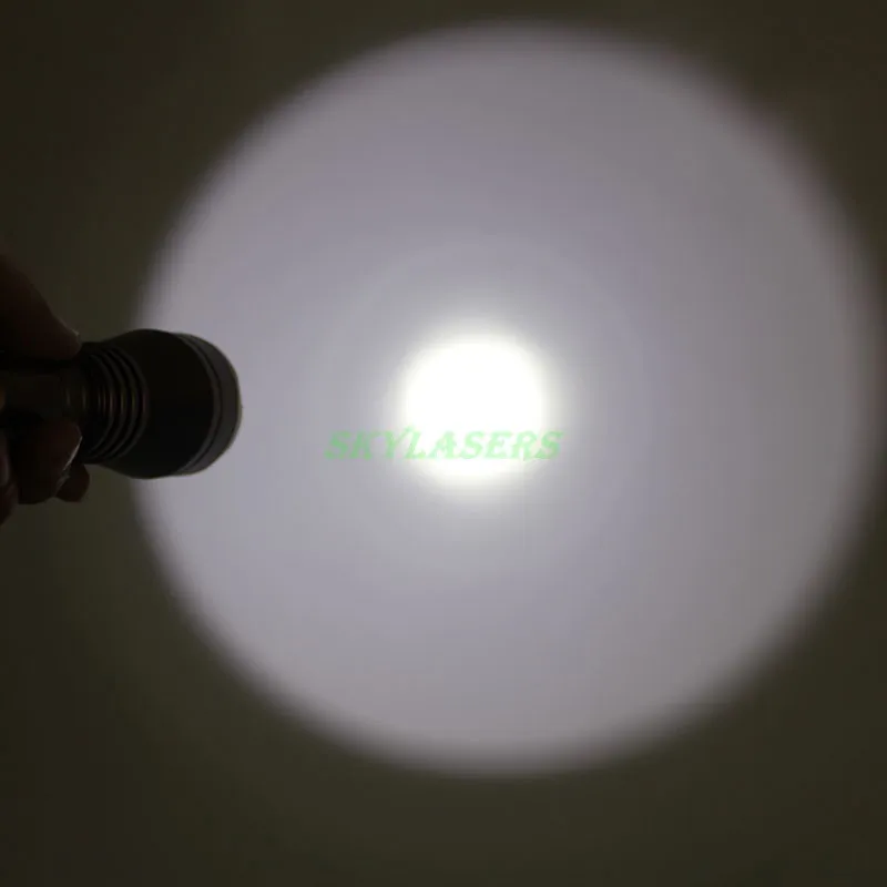 Новая версия C7 Cree XM-L T6 2000LM 5-режиме Long shoot Белый LED Фонарик Факел (1x18650) | Лампы и