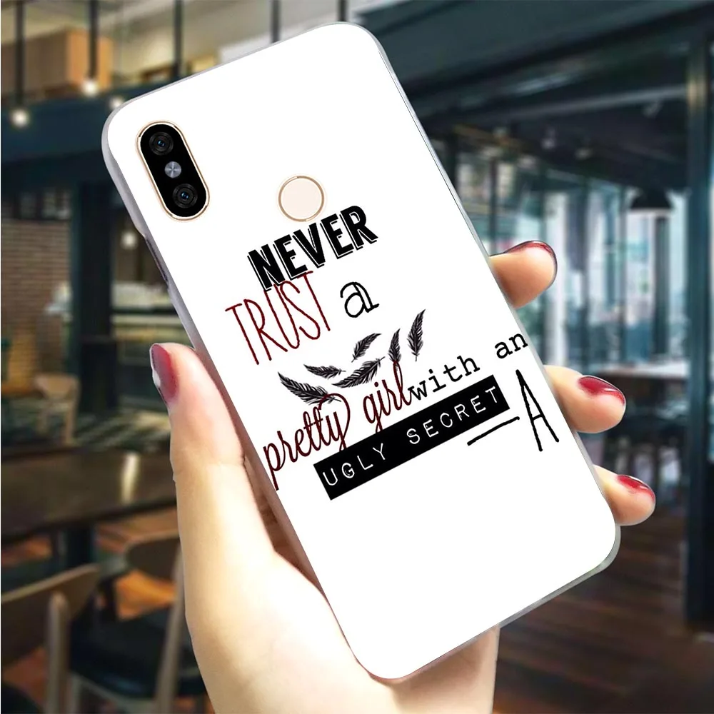 K0578310 Пластиковый чехол для телефона для Xiaomi Redmi 6 Pretty Little Liars простой чехол для Redmi Note 4x Чехлы 4A 5 Plus 5A Prime 6A 5 6 Pro - Цвет: K0578310