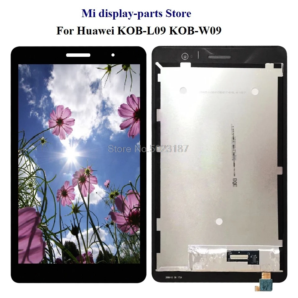 ЖК дисплей с дигитайзером сенсорного экрана для Huawei T3 8 0 LTE &quotHonor Play Meadiapad 2 KOB L09
