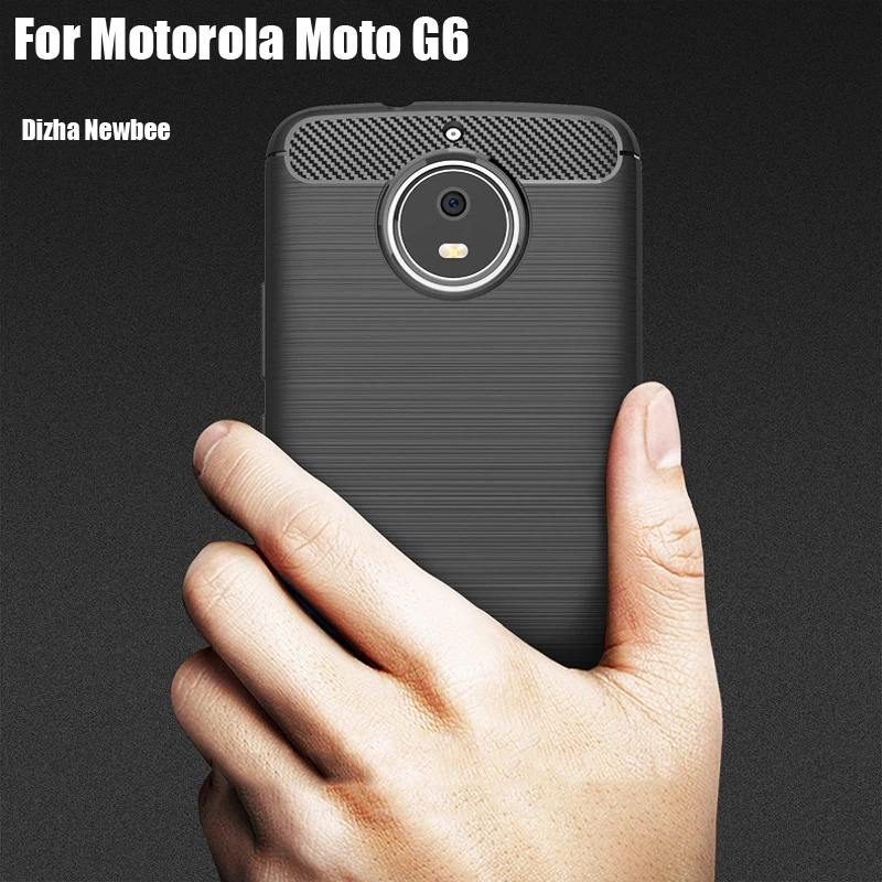 For Motorola Moto G6 Silicon protective Case Phone G 6 TPU Cover Ultra Slim Luxury+gift |