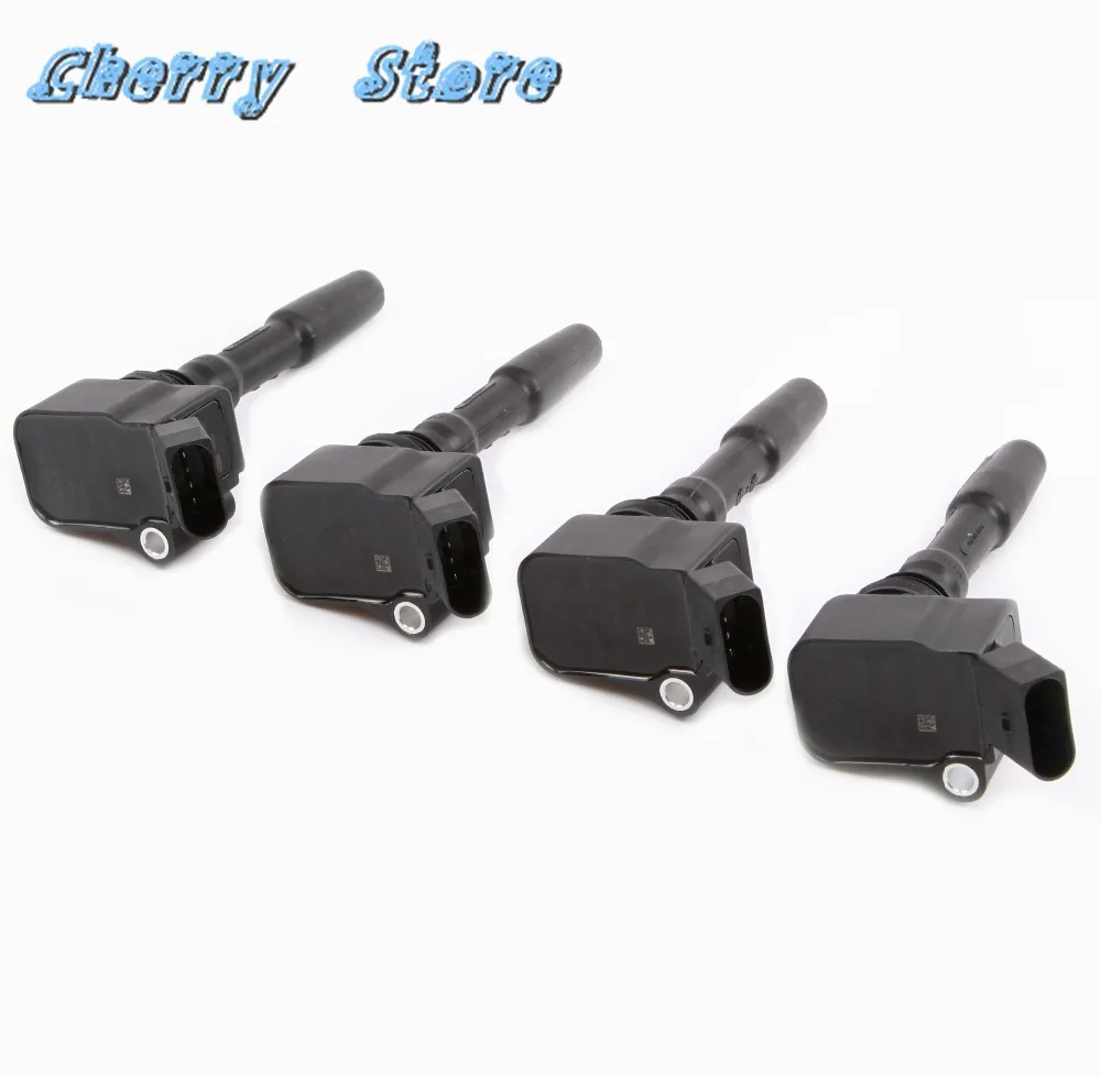06H 905 110 H катушки зажигания для Audi A1 A3 S3 Q3 TTS Coupe VW Golf Passat Tiguan Scirocco Sharan 1 8/2 0 TFSI 06J905110G
