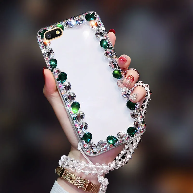 Алмазный мигающий Чехол для мобильного телефона водонепроницаемый и