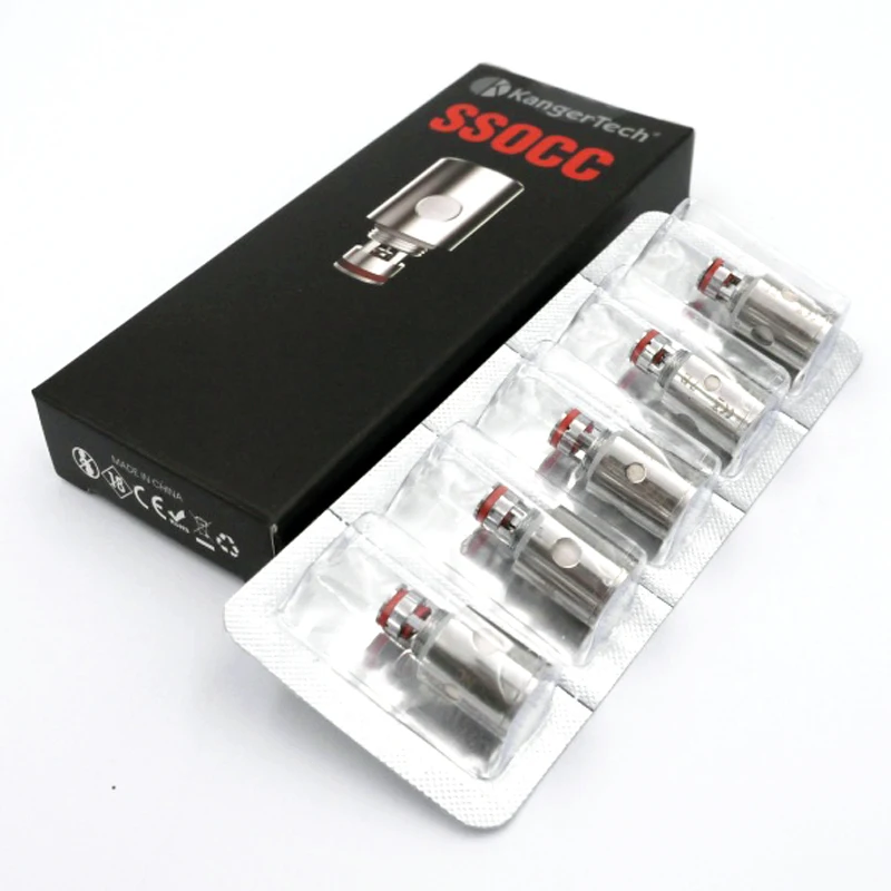KangerTech SSOCC NiCr 1 5 Ом сменная катушка 10 штук для Kanger Subtank Toptank Subvod Protank-4 небокс K-поцелуй