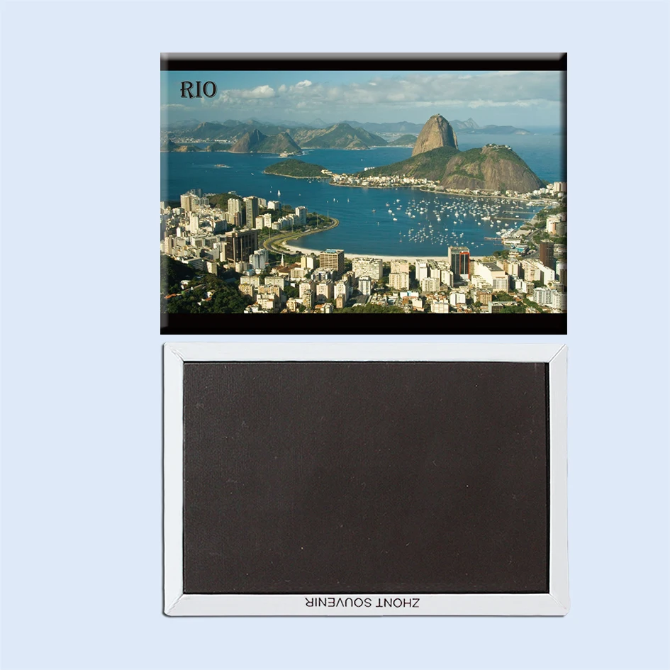 Rio de janeiro аэропросмотр мегаполис Гора 22929 волшебные магниты на холодильник Phots|fridge