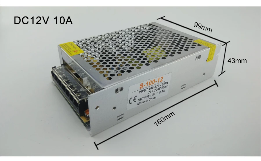 AC110V 220V переменного тока в постоянный 12В 2A 3A 5A 10A 12.5A трансформаторы светодиодный