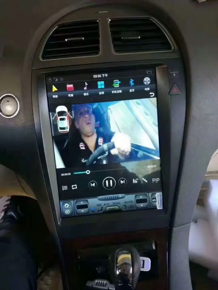 Tesla Стиль Android 7,1 для Lexus ES240 ES250 ES300 ES330 ES350 радио автомобиль gps DVD проигрыватель с навигационной системой стерео головное устройство мультимедиа